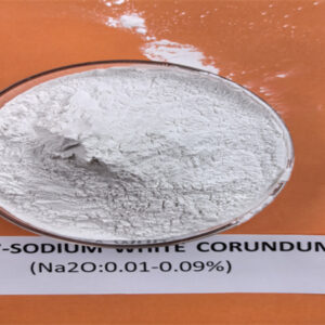 low sodium white corundum