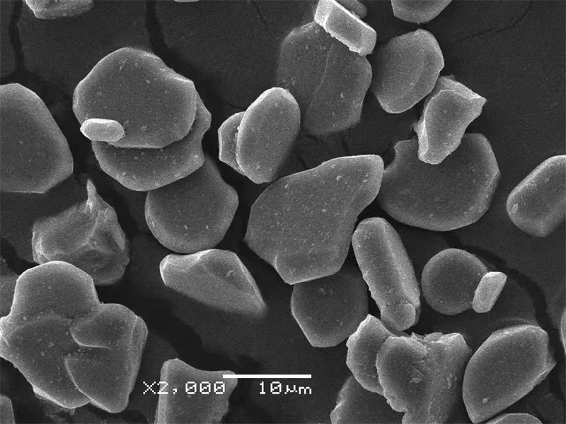 Applications of platelet aluminum oxide in the semiconductor industry News -1-White Fused Alumina - HAIXU Platelet aluminum oxide SEM picture